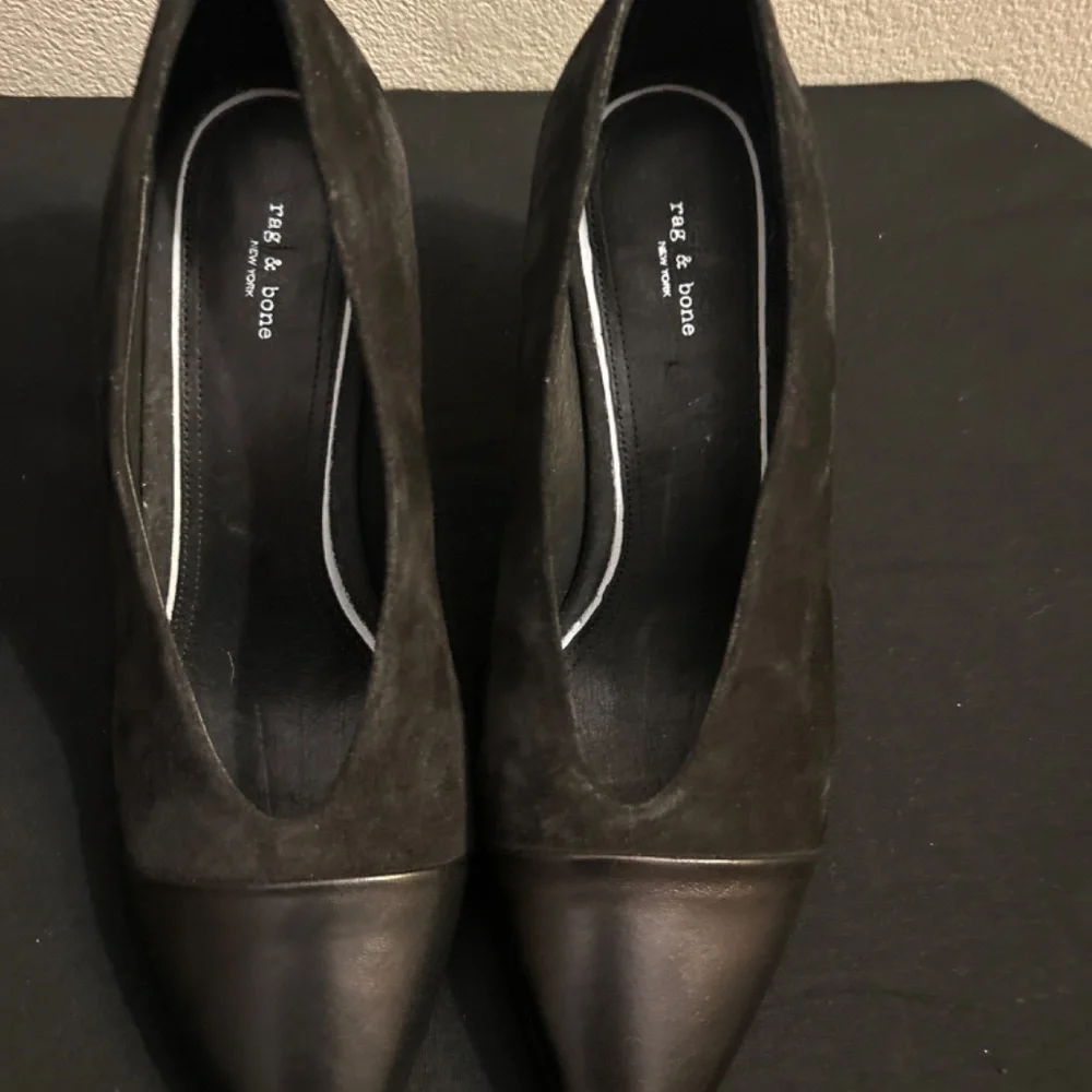 rag & bone Suede & Leather Pumps - Picture 4 of 4